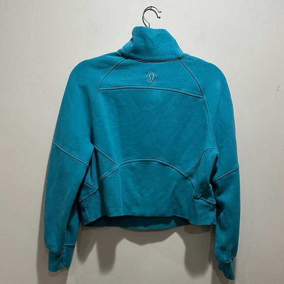 lululemon athletica Turquoise Cowl Neck Sweater - Picture 4 of 14